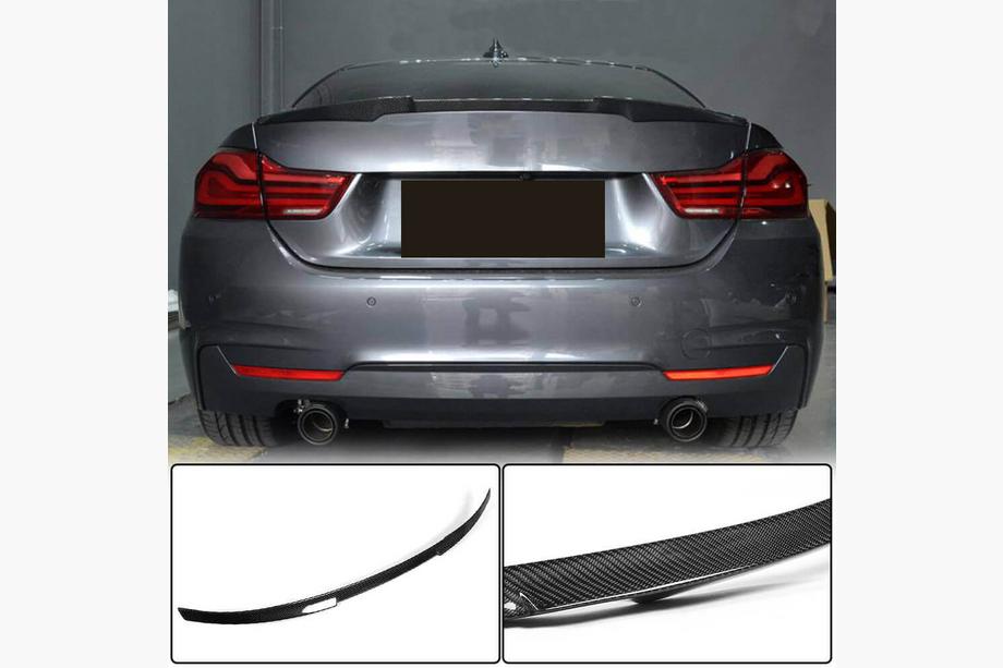 BMW 4-sarja F32/F33/F36 2012–2020 V6-spoileri (F32, hiilikuitu) Kuva 1