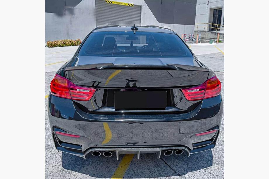 BMW 4-sarja F32/F33/F36 2012–2020 M4-Style spoileri (F32, hiilikuitu) Kuva 2