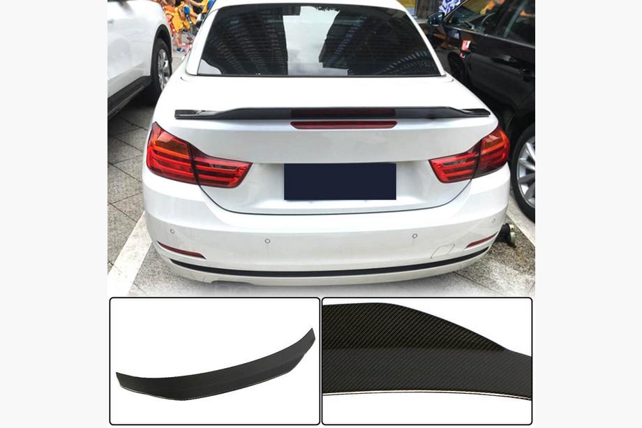 BMW 4-sarja F32/F33/F36 2012–2020 Takaluukun spoileri, hiilikuitu V2 (F36) Image