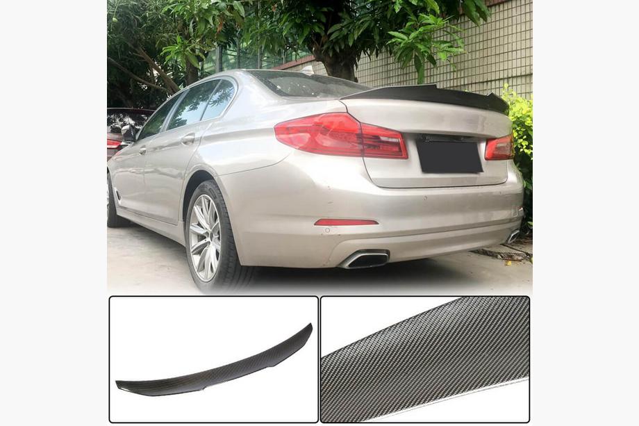 BMW 5-sarja G30/G31 2017–2023 Takaluukun spoileri Carbon V5 (SD) Image