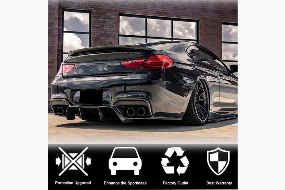 BMW 6-sarja F12/F13/F06 2011–2018 Spoileri V1 (F06/F13, hiilikuitu) Kuva 3