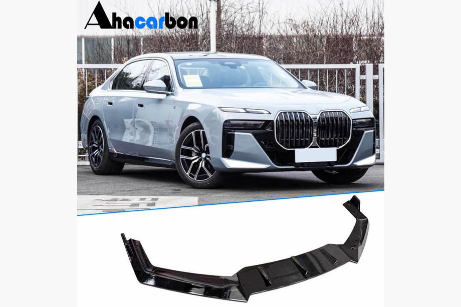 BMW 7-sarja G70/G71 2022– Takaluukun takaspoileri, kiiltävä musta ABS (3 kpl/sarja) Image
