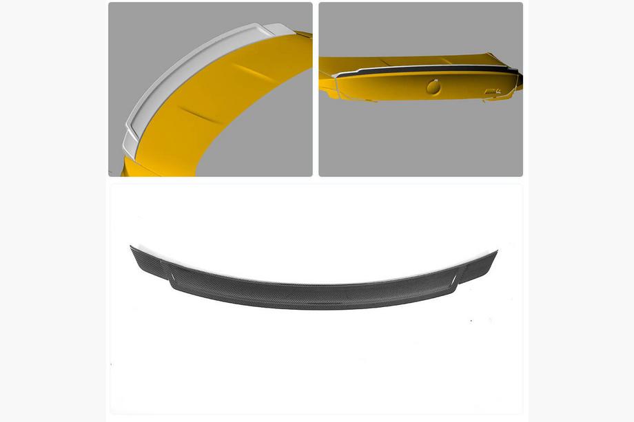 BMW 4-sarja F32/F33/F36 2012–2020 Spoileri V2 (F82, hiilikuitu) Kuva 2