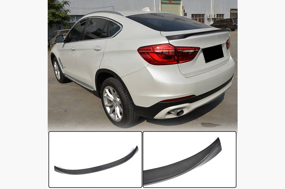 BMW X6 F16 2014–2019 Takaluukun spoileri Carbon V3 Image