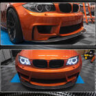BMW 1-sarja E81/E82/E87/E88 2004–2011 Etupuskurin lip-spoileri Lip V1 (1M E82, hiilikuitu) kuva 5