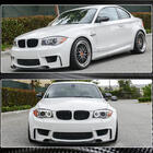 BMW 1-sarja E81/E82/E87/E88 2004–2011 Etupuskurin lip-spoileri Lip V1 (1M E82, hiilikuitu) kuva 6