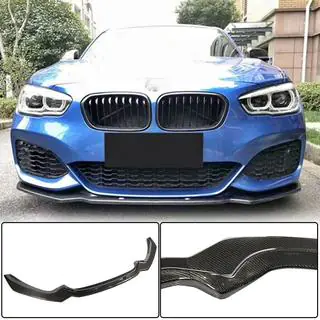 Etupuskurin lip-spoileri Lip V1 (M-Sport 2015-2019, hiilikuitu) kuva 1