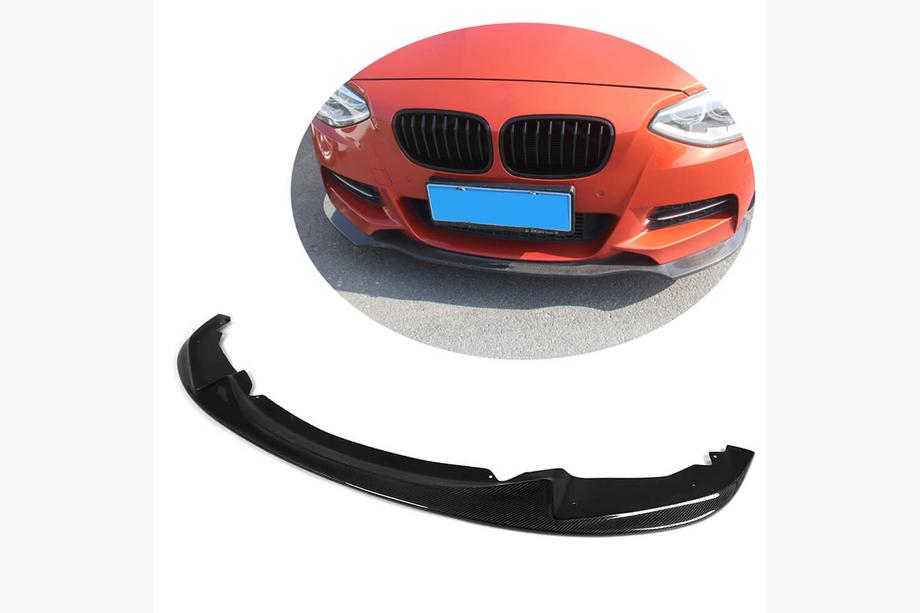 BMW 1-sarja F20/F21 2011–2019 Etupuskurin lip-spoileri Lip (M-Sport 2011-2015, hiilikuitu) Image