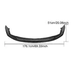 BMW 1-sarja F40 2019–2024 Etupuskurin lip-spoileri Lip (M-Sport, hiilikuitu) kuva 6