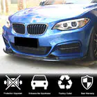 BMW 2-sarja F22/F23 2014–2021 Etupuskurin lip spoileri V1 (F22/F23 M-Sport, hiilikuitu) kuva 2