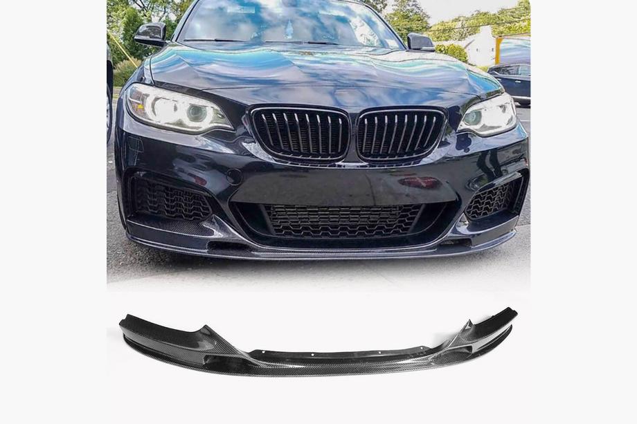 BMW 2-sarja F22/F23 2014–2021 Etupuskurin lippo V2 (F22/23 M-Sport, hiilikuitu) Image