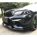 BMW 2-sarja F22/F23 2014–2021 Etupuskurin lip spoiler Lip V5 (F87 M2, hiilikuitu) kuva 3