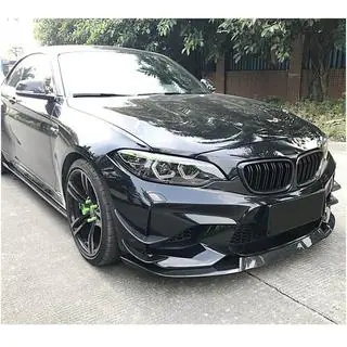 Etupuskurin lip spoiler Lip V5 (F87 M2, hiilikuitu) kuva 2