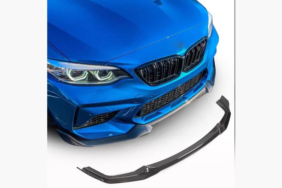 BMW 2-sarja F22/F23 2014–2021 Etupuskurin lippari Lip V3 (F87 M2 Competition, hiilikuitu) Image