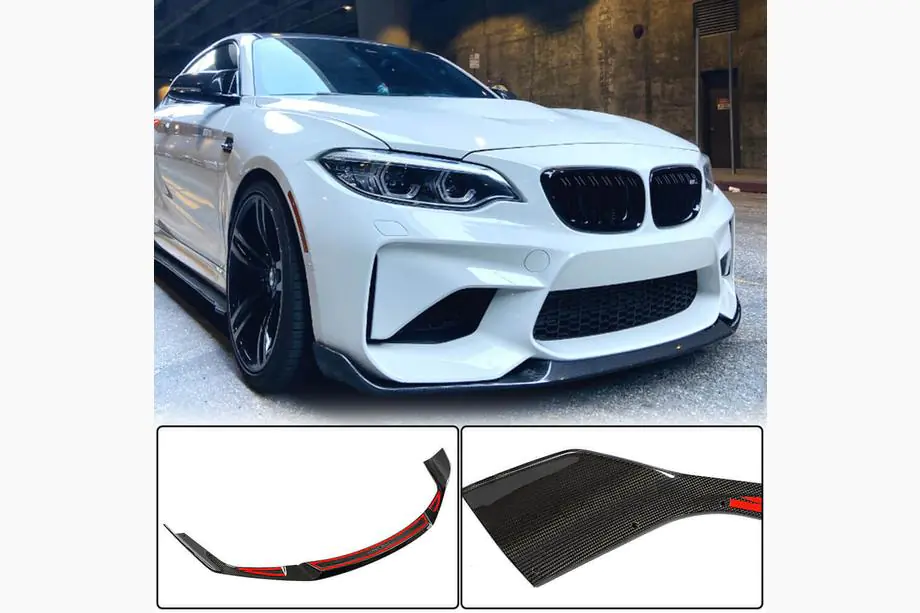 BMW 2-sarja F22/F23 2014–2021 Etuhelman lippa Lip V4 (F87 M2 Competition, hiilikuitu) Image