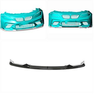 Etupuskurin lip spoiler Lip V6 (F87 M2 Competition, hiilikuitu) BMW 2-sarja F22/F23 2014–2021 kuva 2