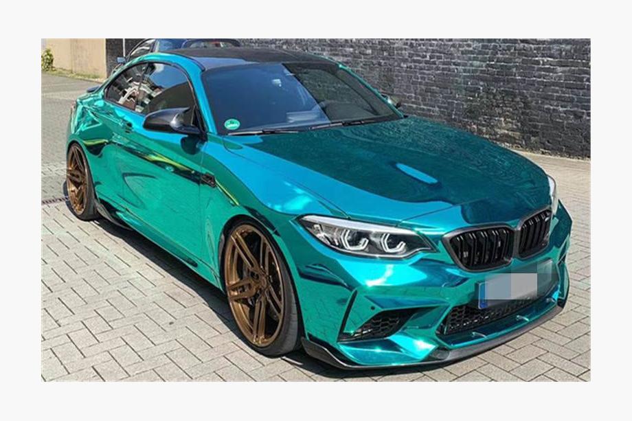 BMW 2-sarja F22/F23 2014–2021 Etupuskurin lip-spoileri Lip V2 (F87 M2 Competition, hiilikuitu) Kuva 6