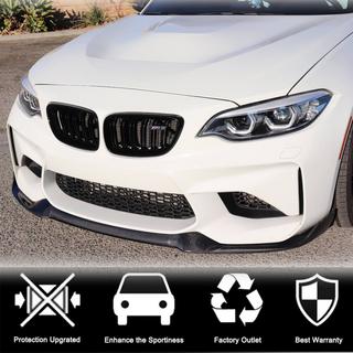 Etupuskurin lip spoiler Lip V4 (F87 M2, hiilikuitu) BMW 2-sarja F22/F23 2014–2021 kuva 2