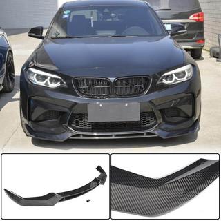 Etupuskurin lip-spoileri Lip V3 (F87 M2, hiilikuitu) BMW 2-sarja F22/F23 2014–2021 kuva 3