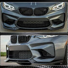 BMW 2-sarja F22/F23 2014–2021 Etupuskurin lip-spoileri Lip V2 (F87 M2, hiilikuitu) kuva 5