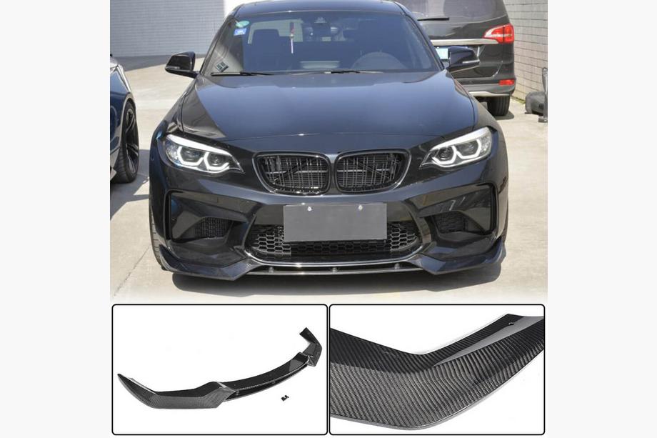 BMW 2-sarja F22/F23 2014–2021 Etupuskurin lip-spoileri Carbon V6 (F87) Kuva 2