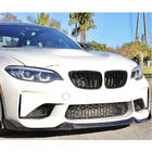 BMW 2-sarja F22/F23 2014–2021 Etupuskurin lipa Lip V9 (F87, hiilikuitu) kuva 4