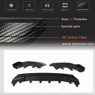 Etupuskurin lip-spoileri Lip (M-Sport, hiilikuitu) BMW 2-sarja G42 2021– kuva 3