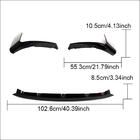 BMW 2-sarja G42 2021– Etupuskurin lip-spoileri Lip V1 (G87, hiilikuitu) kuva 12