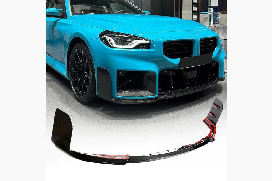 BMW 2-sarja G42 2021– Etupuskurin lip-spoileri Carbon V2 (G87) Image