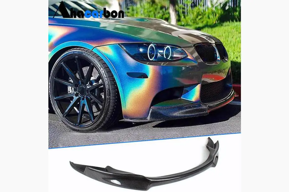 BMW 3-sarja E92/E93 2006–2013 Etuapuskurin lip-spoileri Lip V-Style (M3:lle, hiilikuitu) Image