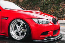 BMW 3-sarja E90/E91 2005–2011 Etupuskurin lip GT4-Style (M3, hiilikuitu) kuva 4