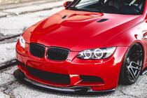 BMW 3-sarja E90/E91 2005–2011 Etupuskurin lip GT4-Style (M3, hiilikuitu) kuva 5