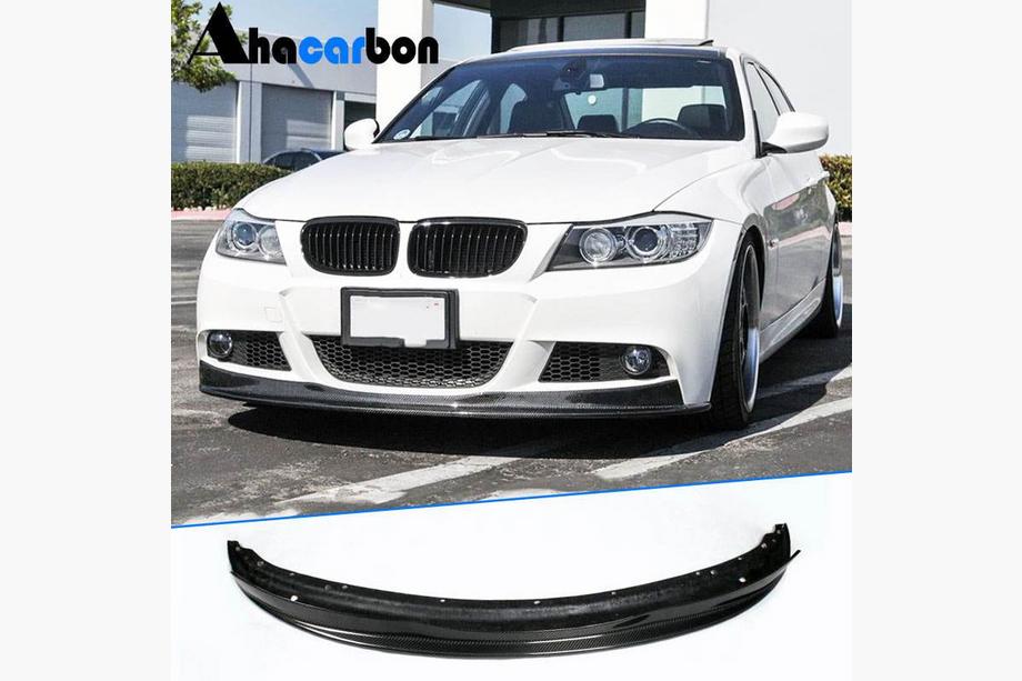 BMW 3-sarja E90/E91 2005–2011 Etupuskurin lipspoileri (E90 M-Sport 2008-2011, hiilikuitu) Image