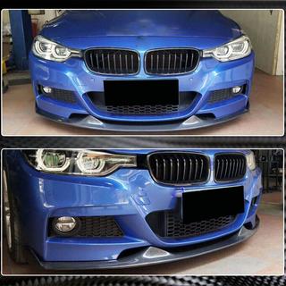 Etupuskurin lipspoileri Lip Mad-Style (F30 M-Sport, hiilikuitu) kuva 4