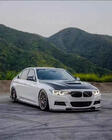 BMW 3-sarja F30/F31 2012–2019 Etupuskurin lip spoileri Lip V-Style (F30 M-Sport, hiilikuitu) kuva 5