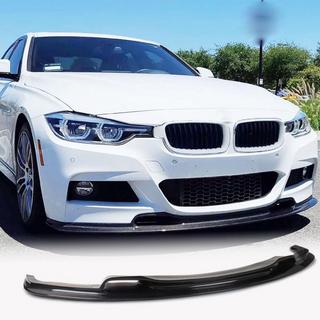 Etupuskurin lip spoileri Lip V-Style (F30 M-Sport, hiilikuitu) kuva 1