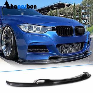 Etupuskurin lip spoileri Lip V-Style (F30 M-Sport, hiilikuitu) kuva 2