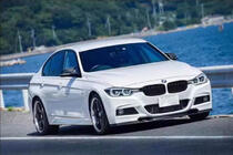 BMW 3-sarja F30/F31 2012–2019 Etupuskurin lipa FRP V3 (M-Performance) kuva 7