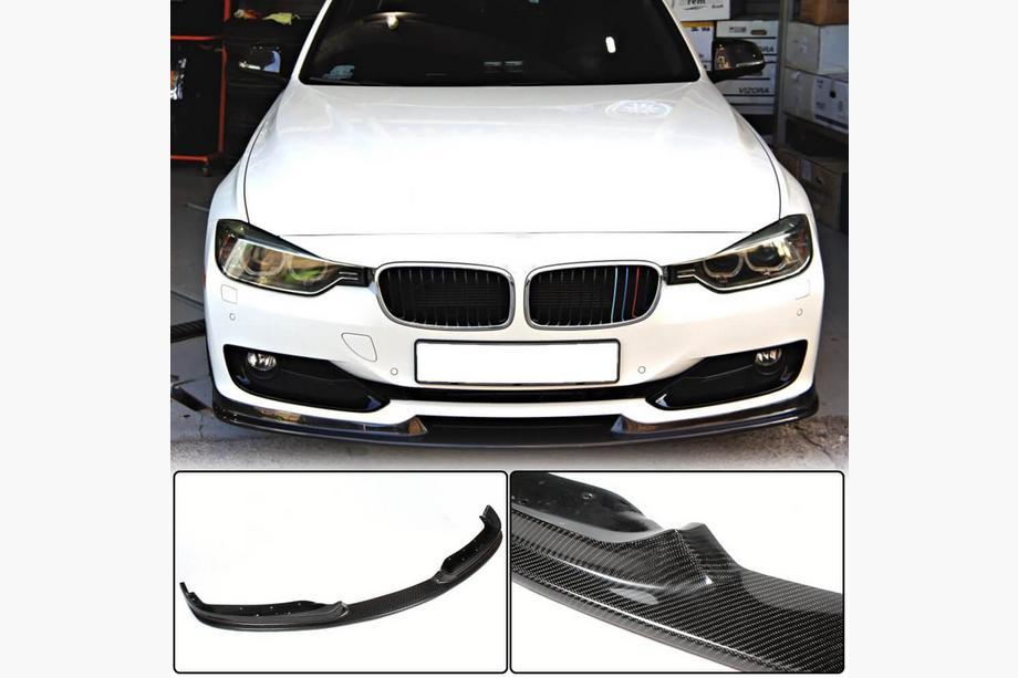 BMW 3-sarja F30/F31 2012–2019 Etupuskurin lippa FRP V2 (2012-2015 Base) Image