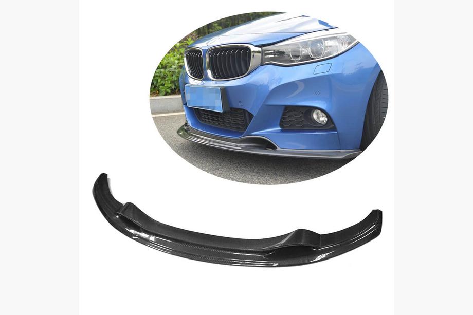 BMW 3-sarja F34 2013–2020 Etupuskurin lipa Lip V-Style (M-Sportiin, hiilikuitu) Image