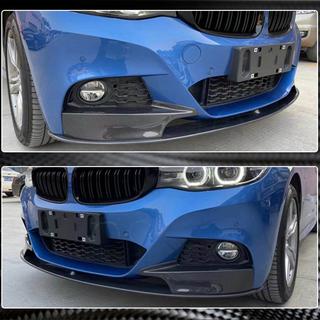 Etupuskurin lip-spoileri MP-Style (M-Sport, hiilikuitu) BMW 3-sarja F34 2013–2020 kuva 4