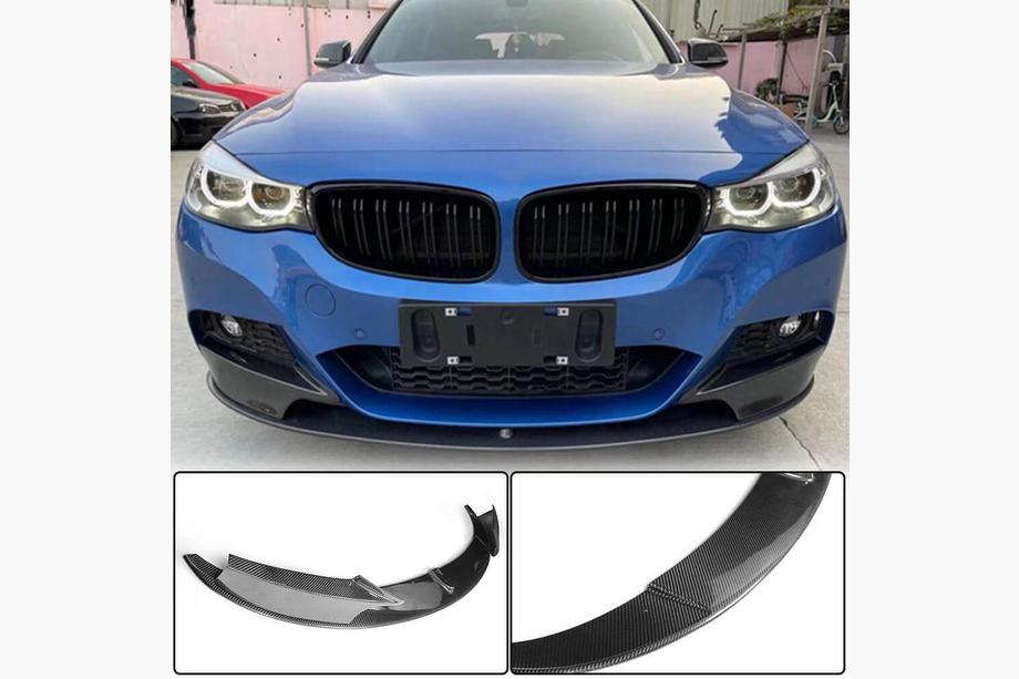 BMW 3-sarja F34 2013–2020 Etupuskurin lip-spoileri MP-Style (M-Sport, hiilikuitu) Image
