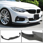 BMW 4-sarja F32/F33/F36 2012–2020 Etupuskurin lippoileri Lip V1 (M-Sport, hiilikuitu) kuva 1