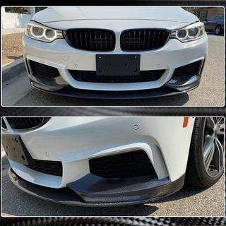 Etupuskurin lip spoilari V3 (M-Sport, hiilikuitu) BMW 4-sarja F32/F33/F36 2012–2020 kuva 3