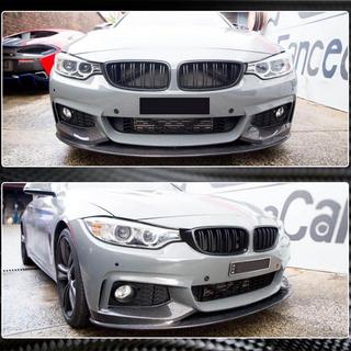Etupuskurin lip spoilari V3 (M-Sport, hiilikuitu) BMW 4-sarja F32/F33/F36 2012–2020 kuva 4