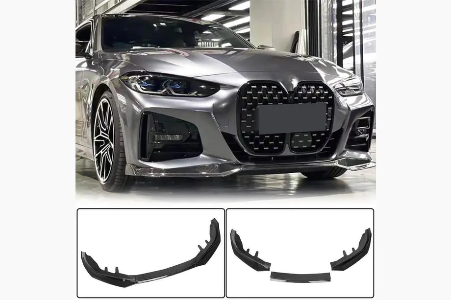 BMW 4-sarja G22/23/26 2020– Etupuskurin lip spoilerelementti Lip V1 (G22/G23 M-Sport, hiilikuitu) Image