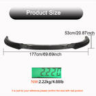 BMW 4-sarja G22/23/26 2020– Etupuskurin lip spoiler Lip V2 (G26 M-Sport, hiilikuitu) kuva 5