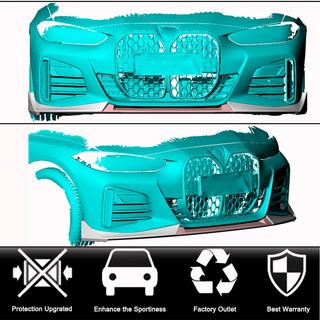 Etupuskurin lipa Lip V1 (G26 M-Sport, hiilikuitu) BMW 4-sarja G22/23/26 2020– kuva 2
