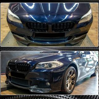 Etupuskurin lippoileri Lip V1 (F10 M-Sport, hiilikuitu) BMW 5-sarja F10/F11 2010–2016 kuva 3