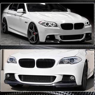 Etupuskurin lippoileri Lip V1 (F10 M-Sport, hiilikuitu) BMW 5-sarja F10/F11 2010–2016 kuva 4